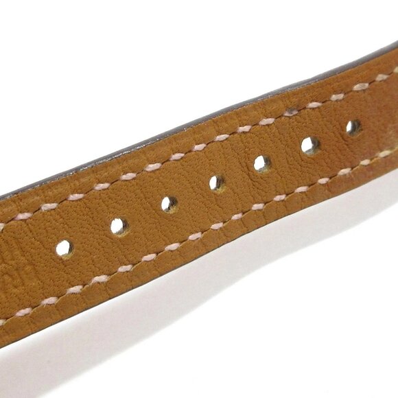 Auth HERMES Cape Cod Double Tour CC1.233 3****** Silver x Pink x Diamond Pink - Picture 9 of 11